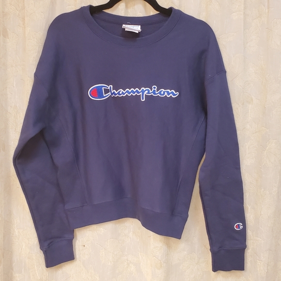 Champion Tops - Champion Navy Sweater